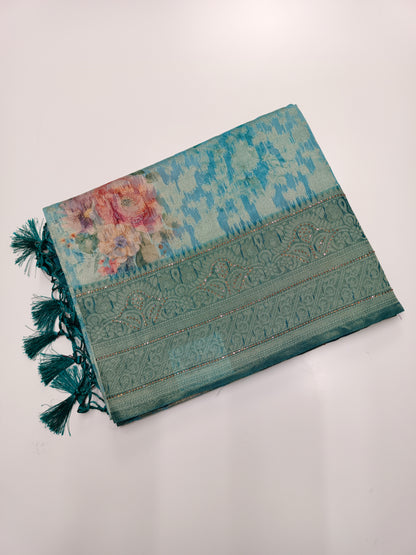 FANCY RAW SILK SAREE