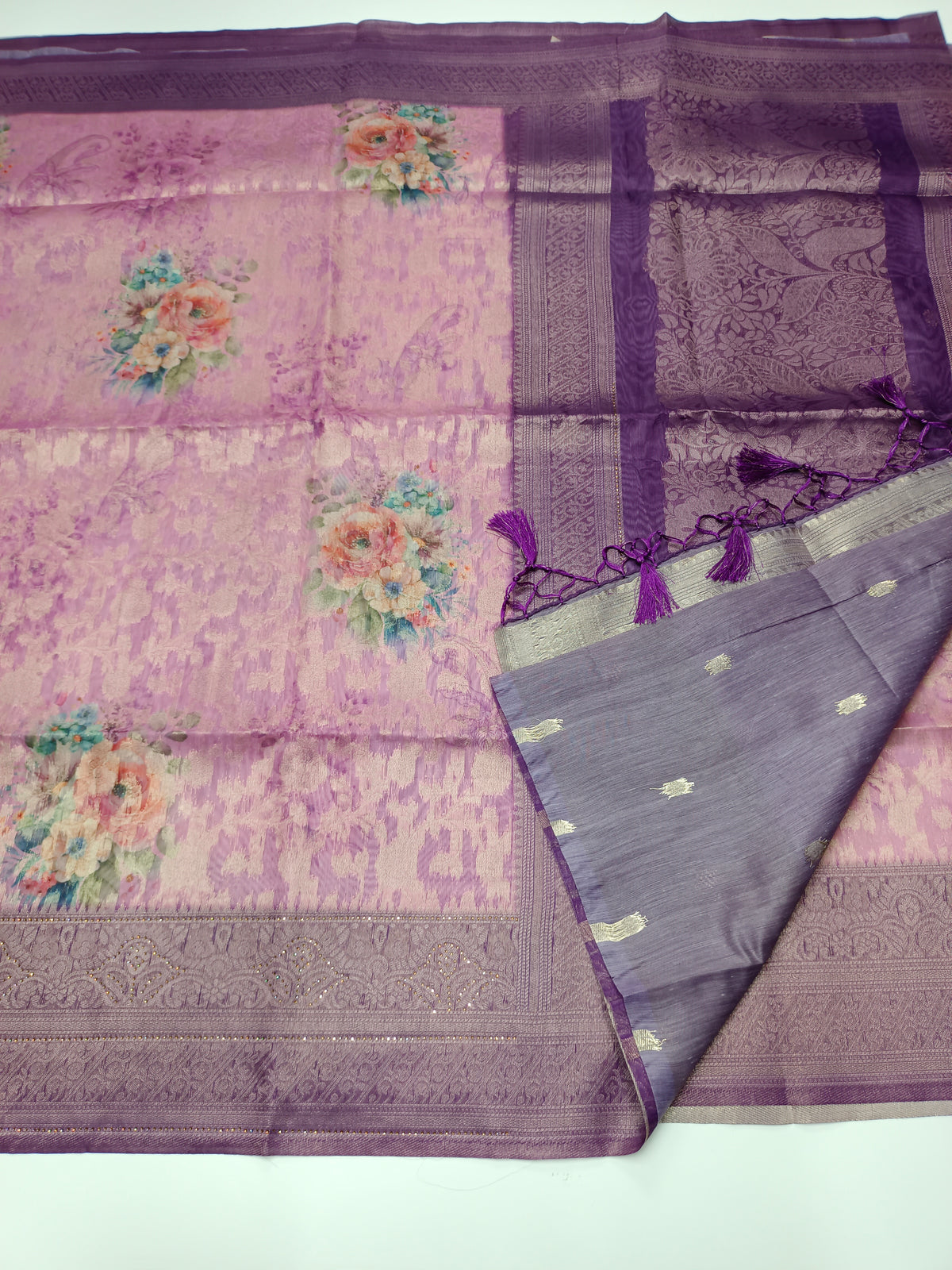 FANCY RAW SILK SAREE