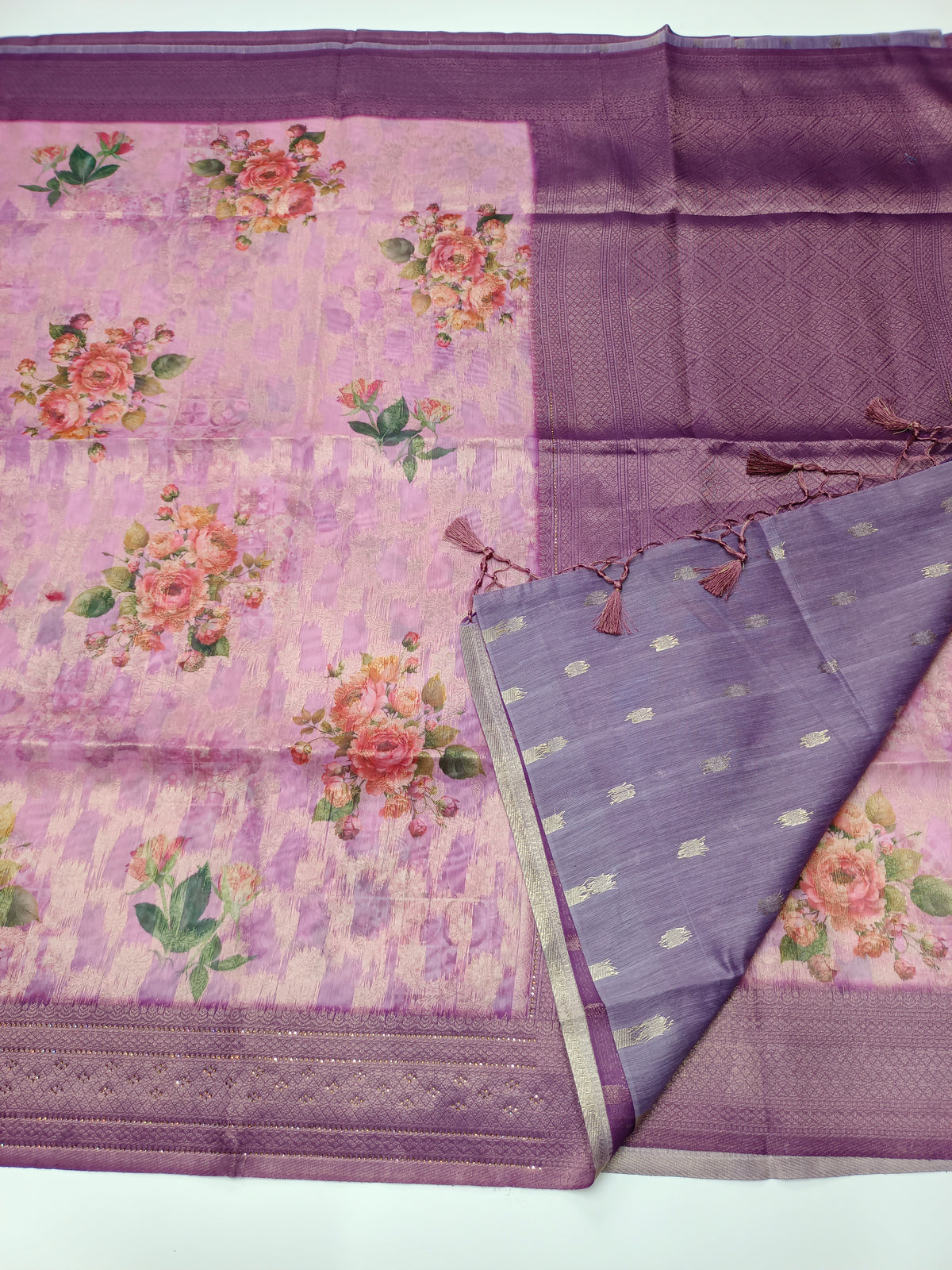 FANCY RAW SILK SAREE
