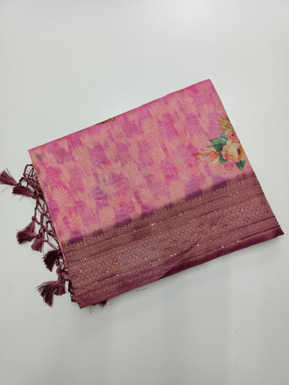 FANCY RAW SILK SAREE