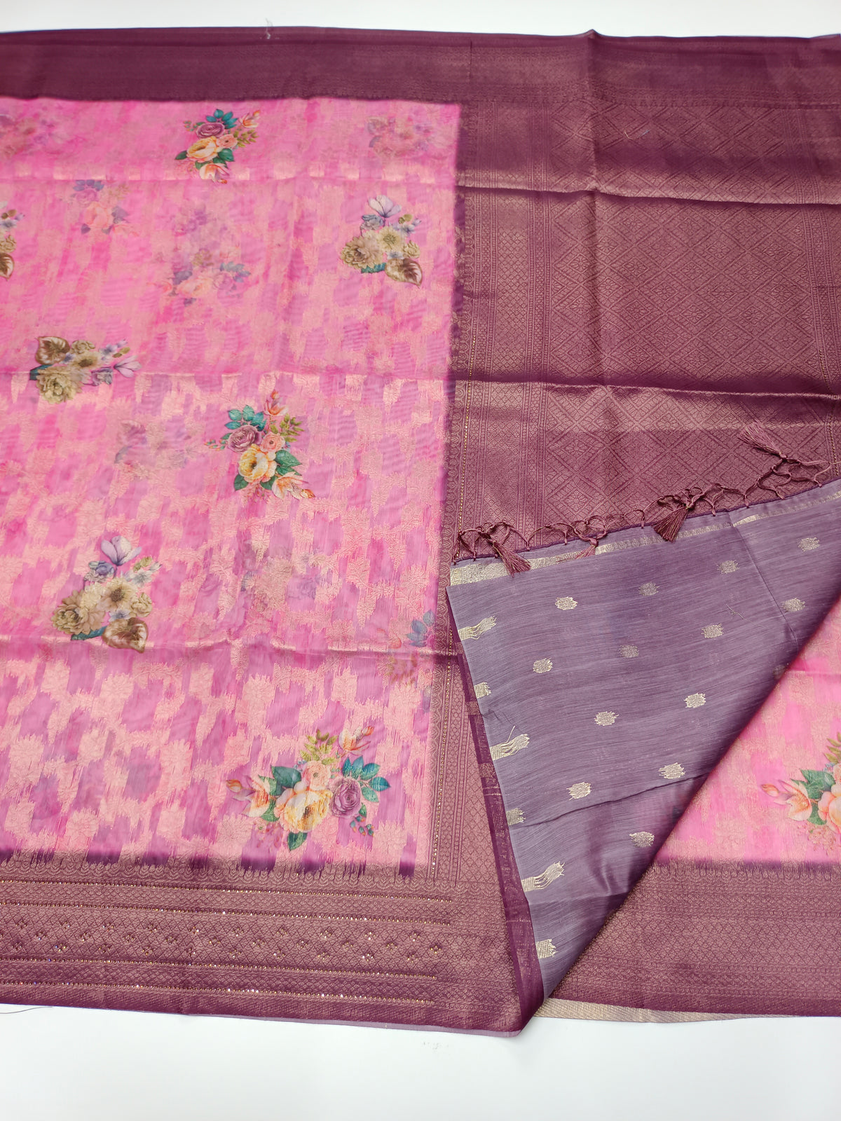 FANCY RAW SILK SAREE