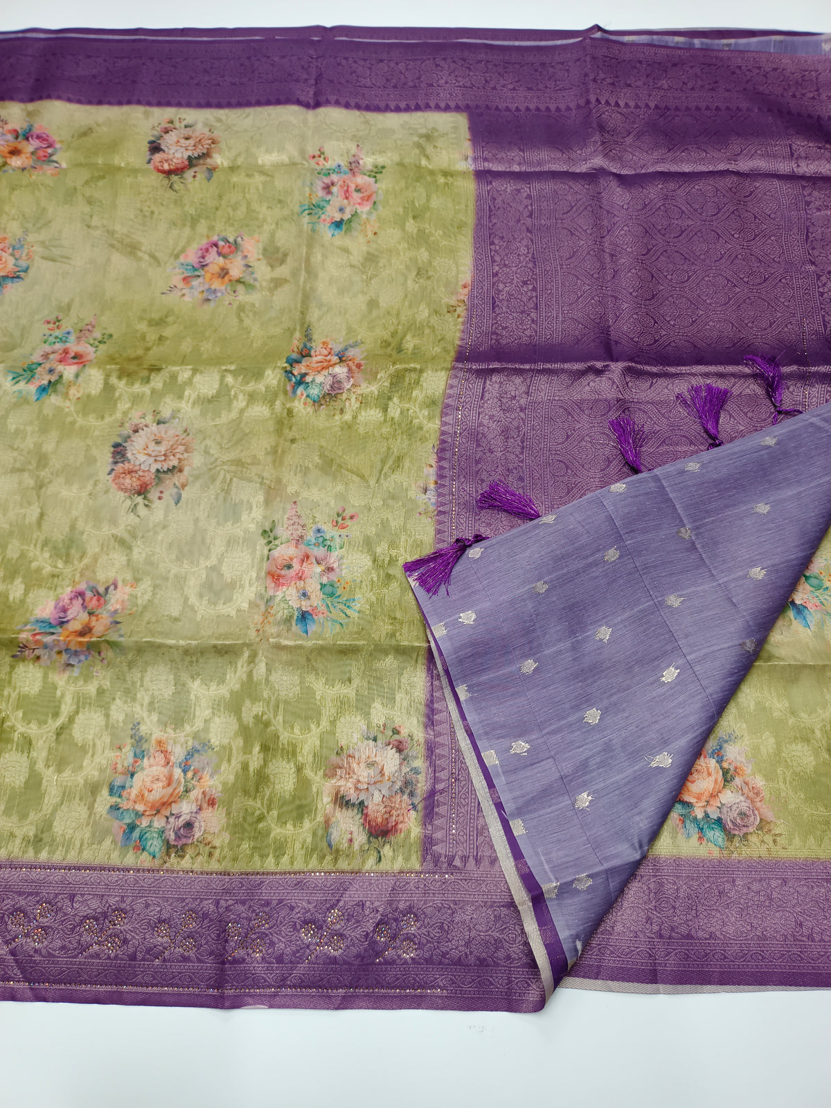 FANCY RAW SILK SAREE