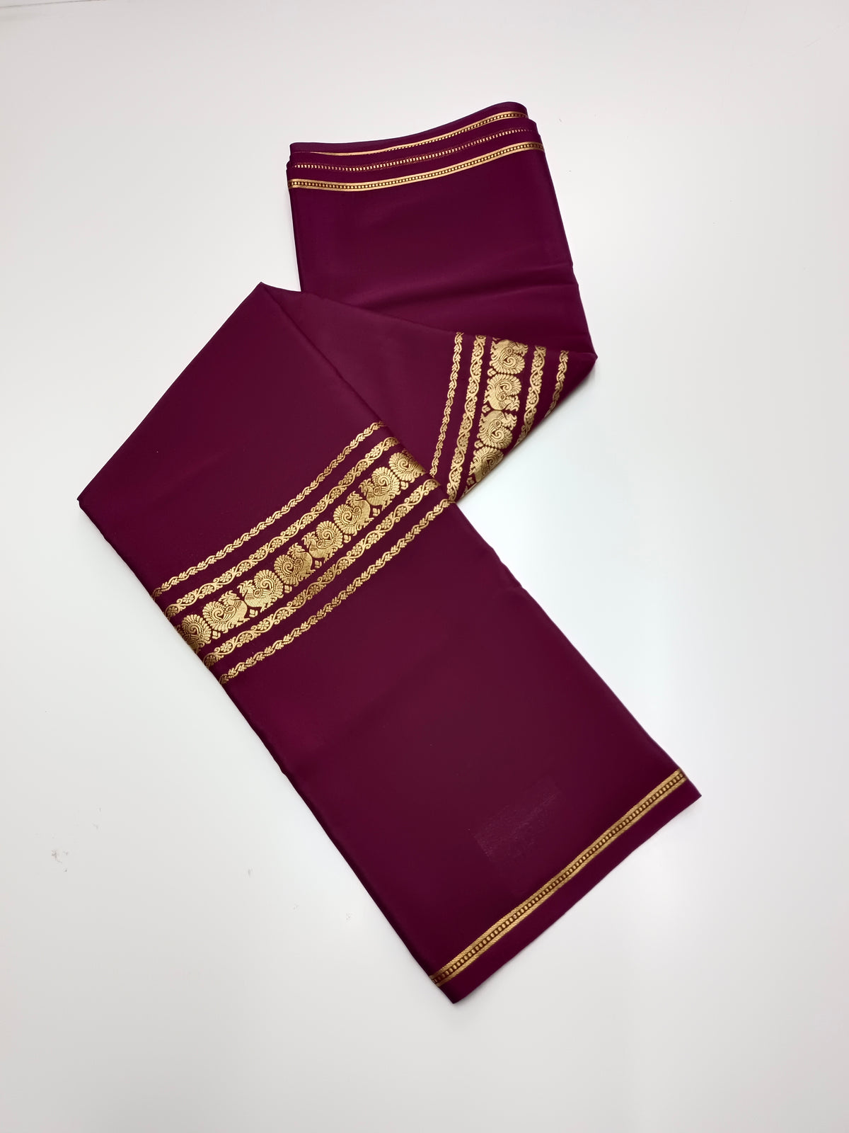 PURE CREPE SILK SAREE