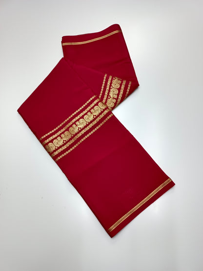 PURE CREPE SILK SAREE