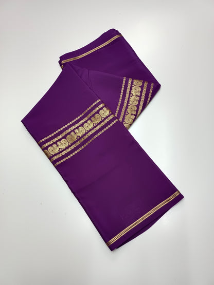 PURE CREPE SILK SAREE
