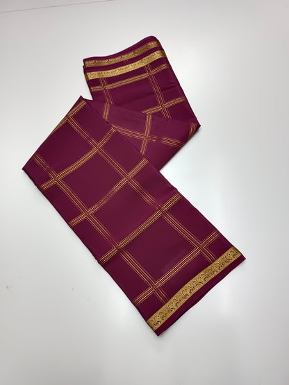 PURE CREPE SILK SAREE