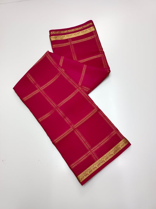 PURE CREPE SILK SAREE (90 GSM)