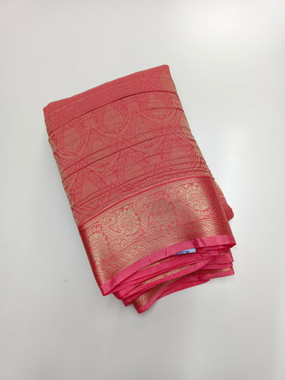 FANCY CRUSH CHIFFON SAREE