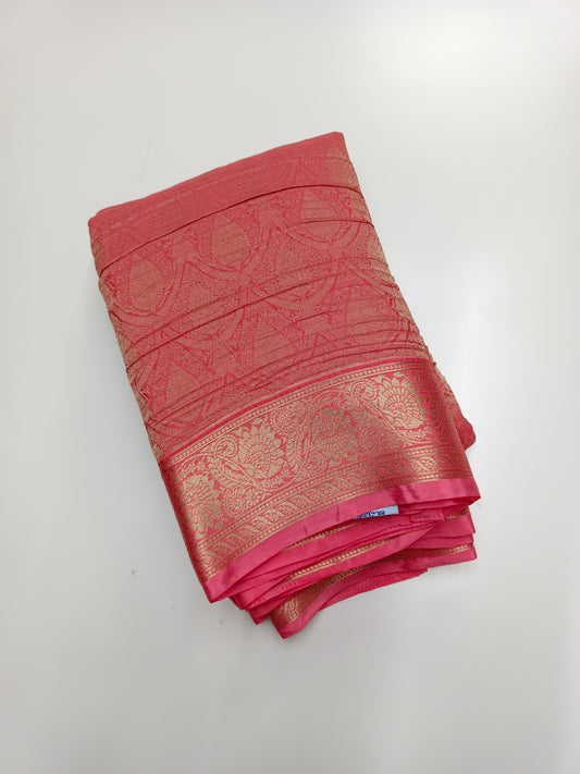 FANCY CRUSH CHIFFON SAREE
