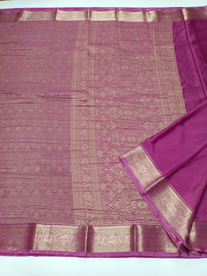 FANCY CRUSH CHIFFON SAREE