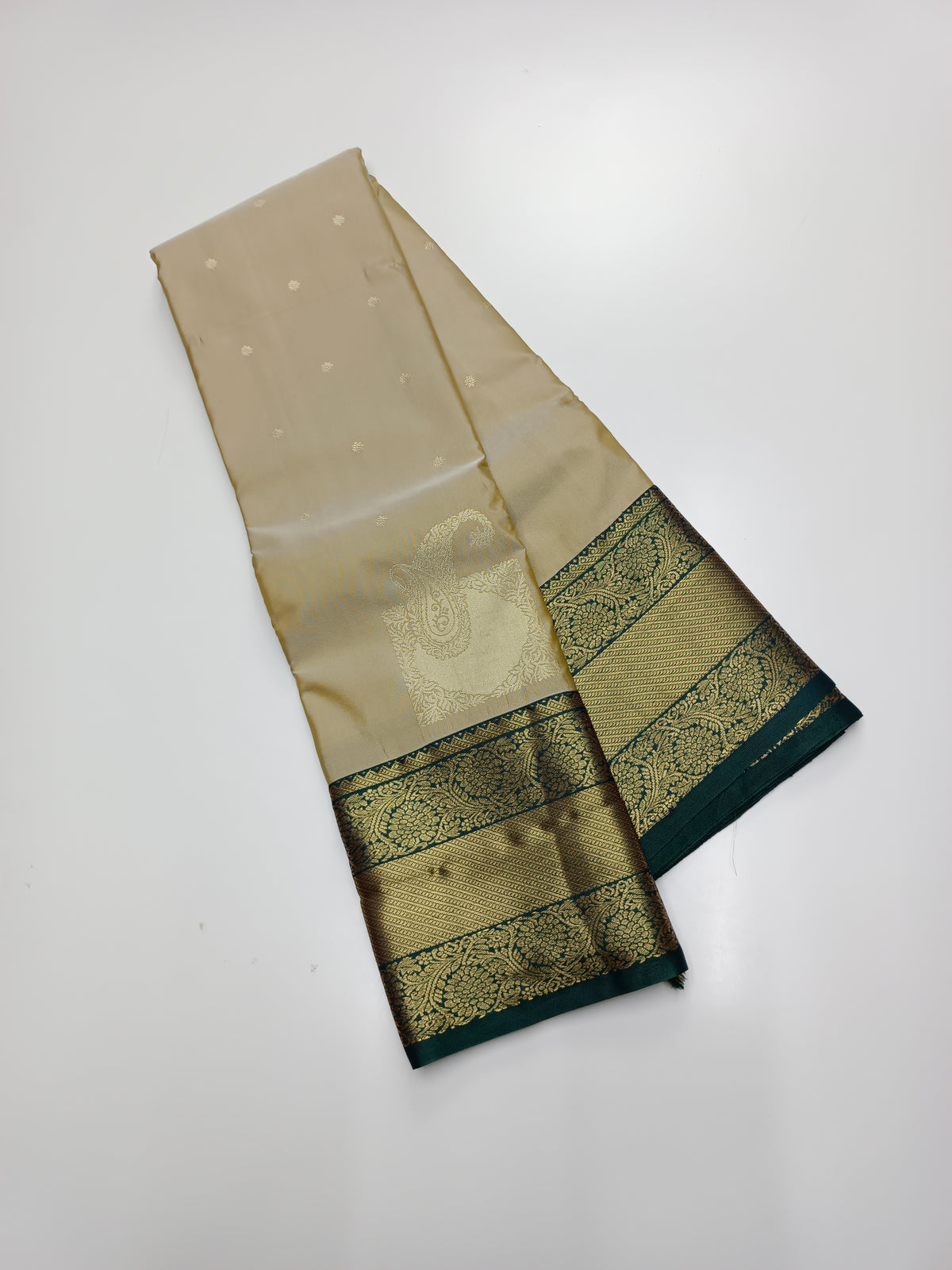 KANCHIPURAM SEMI SILK SAREE