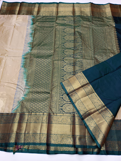 KANCHIPURAM SEMI SILK SAREE