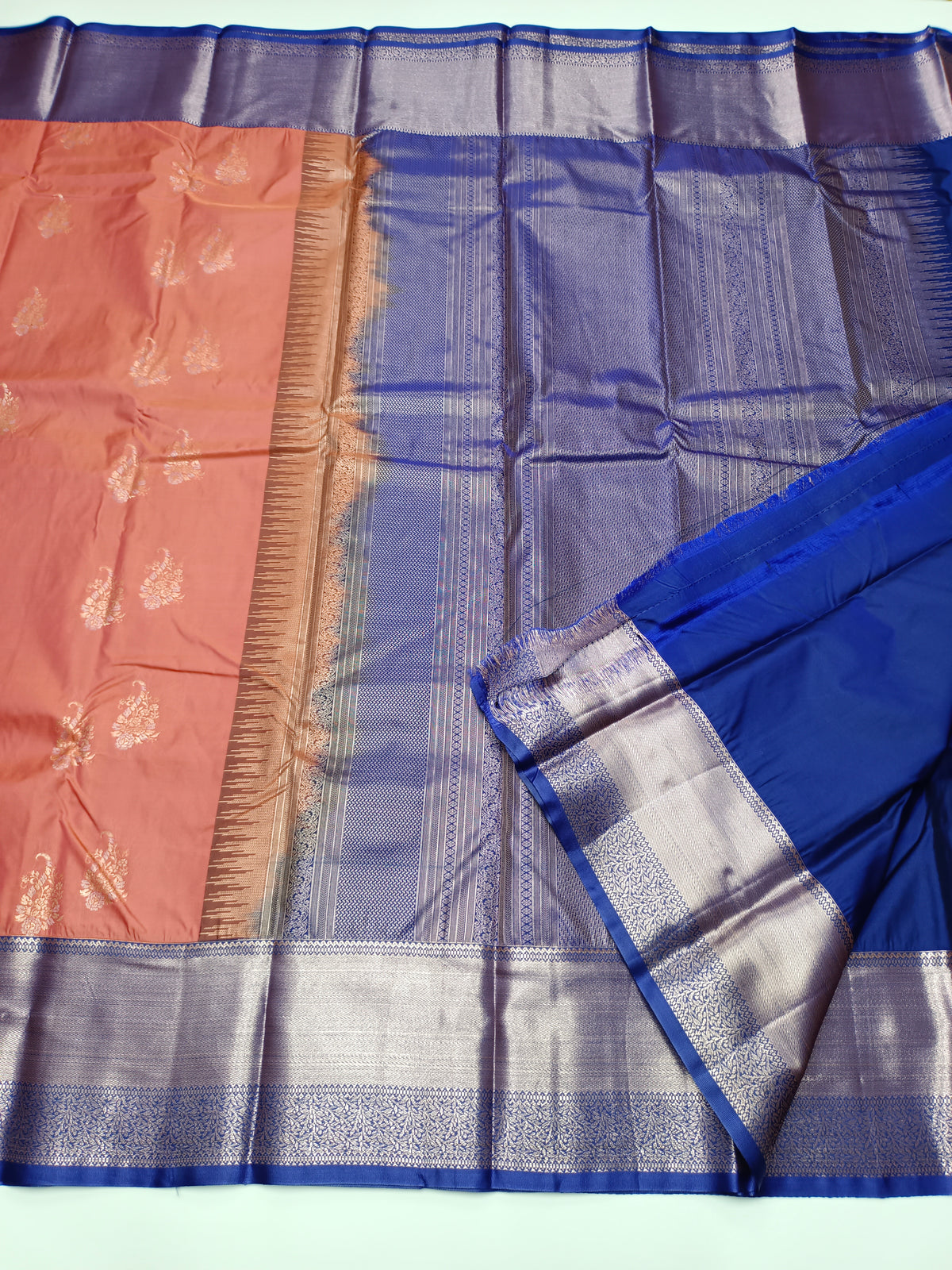 KANCHIPURAM SEMI SILK SAREE