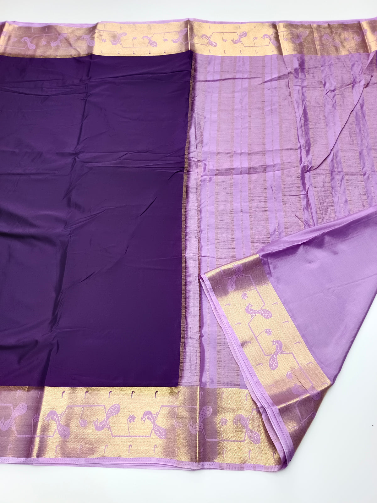SEMI CREPE SILK SAREE