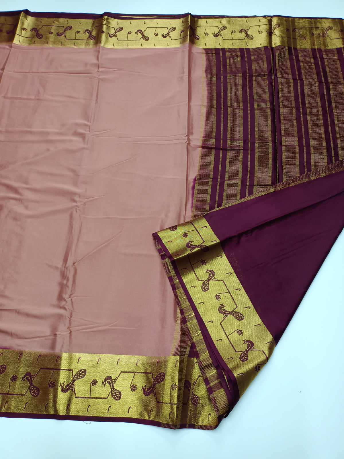 SEMI CREPE SILK SAREE