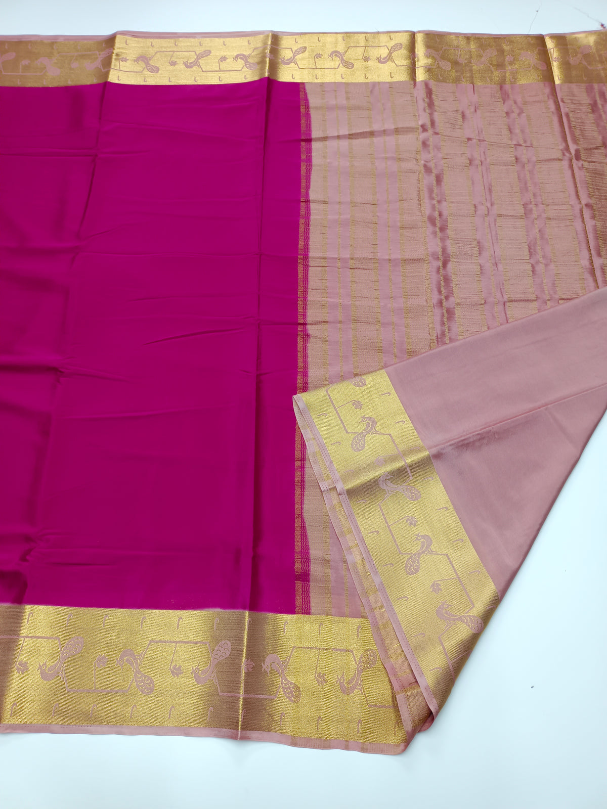 SEMI CREPE SILK SAREE