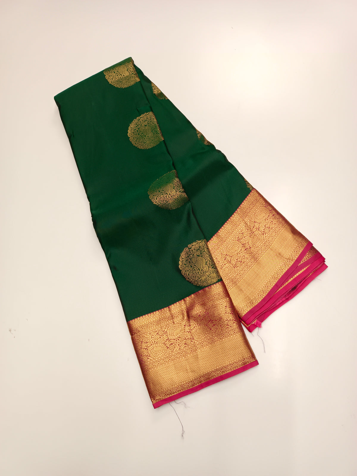 KANCHIPURAM SEMI SILK SAREE