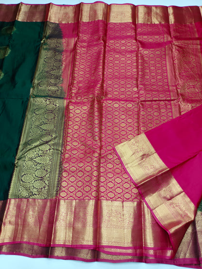 KANCHIPURAM SEMI SILK SAREE