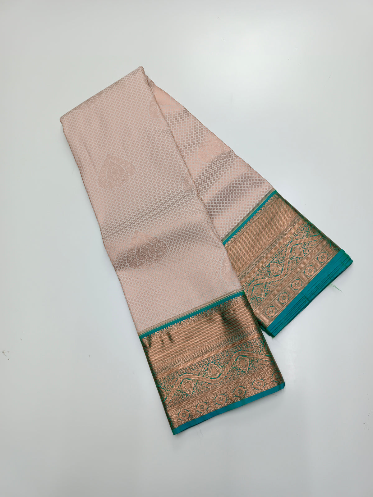 KANCHIPURAM SEMI SILK SAREE