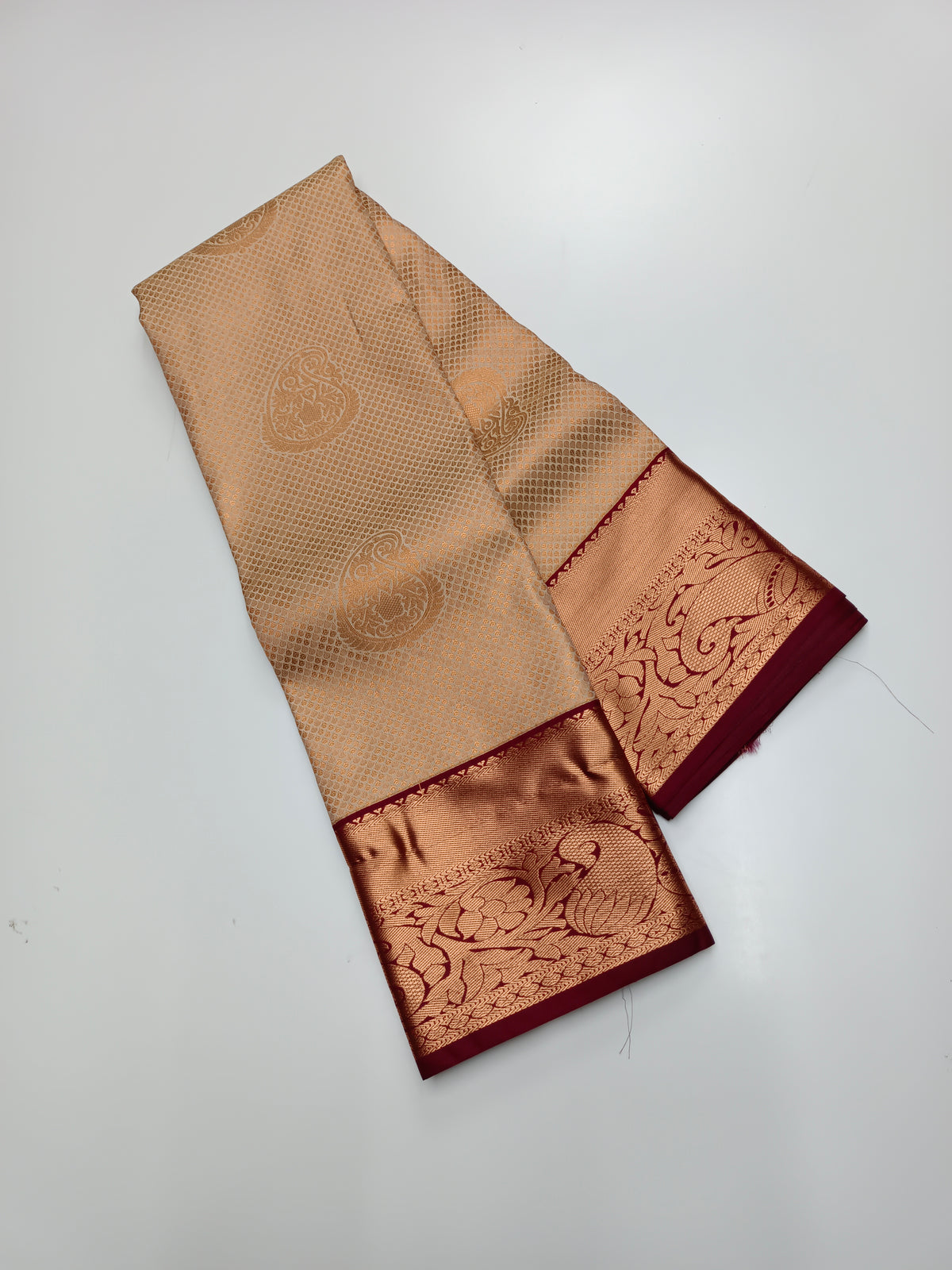 KANCHIPURAM SEMI SILK SAREE