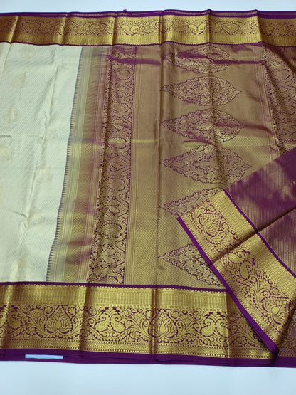 KANCHIPURAM SEMI SILK SAREE