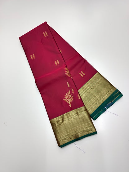 KANCHIPURAM SEMI SILK SAREE