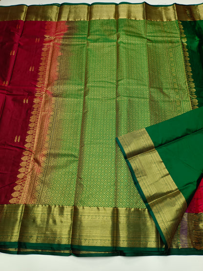 KANCHIPURAM SEMI SILK SAREE