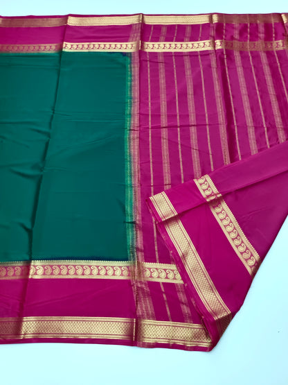 SEMI CREPE SILK SAREE