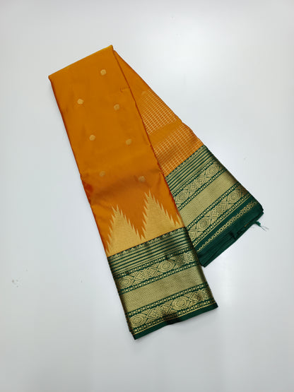KANCHIPURAM SEMI SILK SAREE