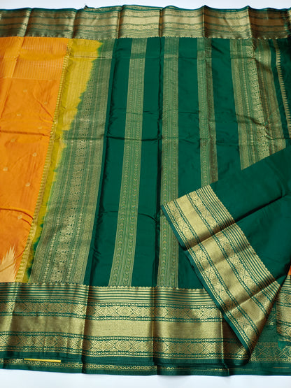 KANCHIPURAM SEMI SILK SAREE