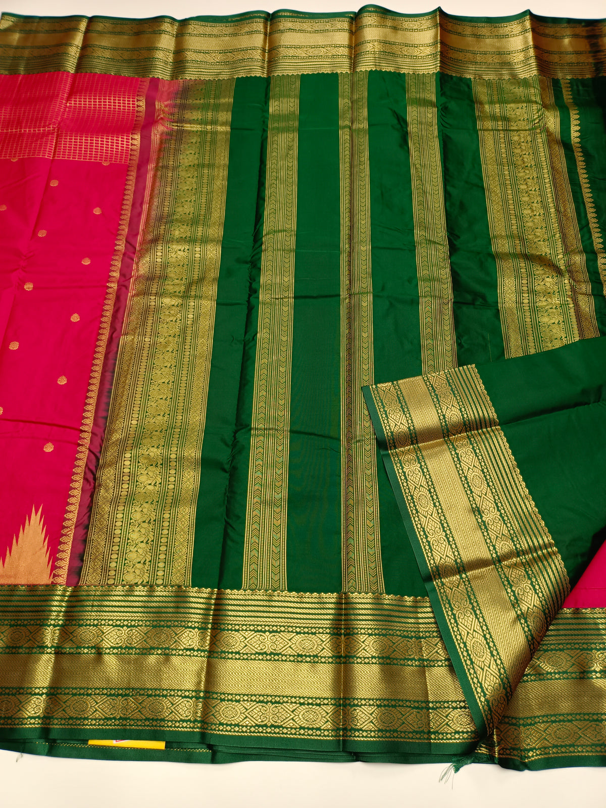 KANCHIPURAM SEMI SILK SAREE