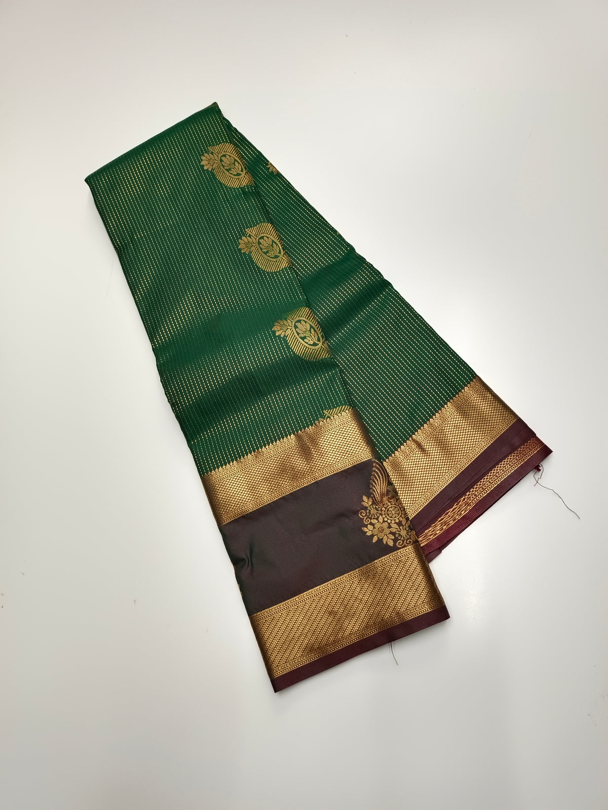 KANCHIPURAM SEMI SILK SAREE