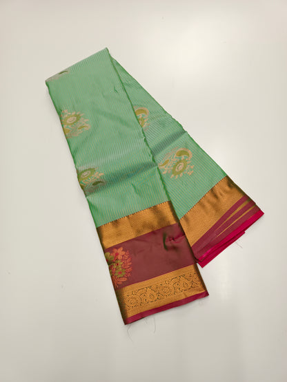 KANCHIPURAM SEMI SILK SAREE