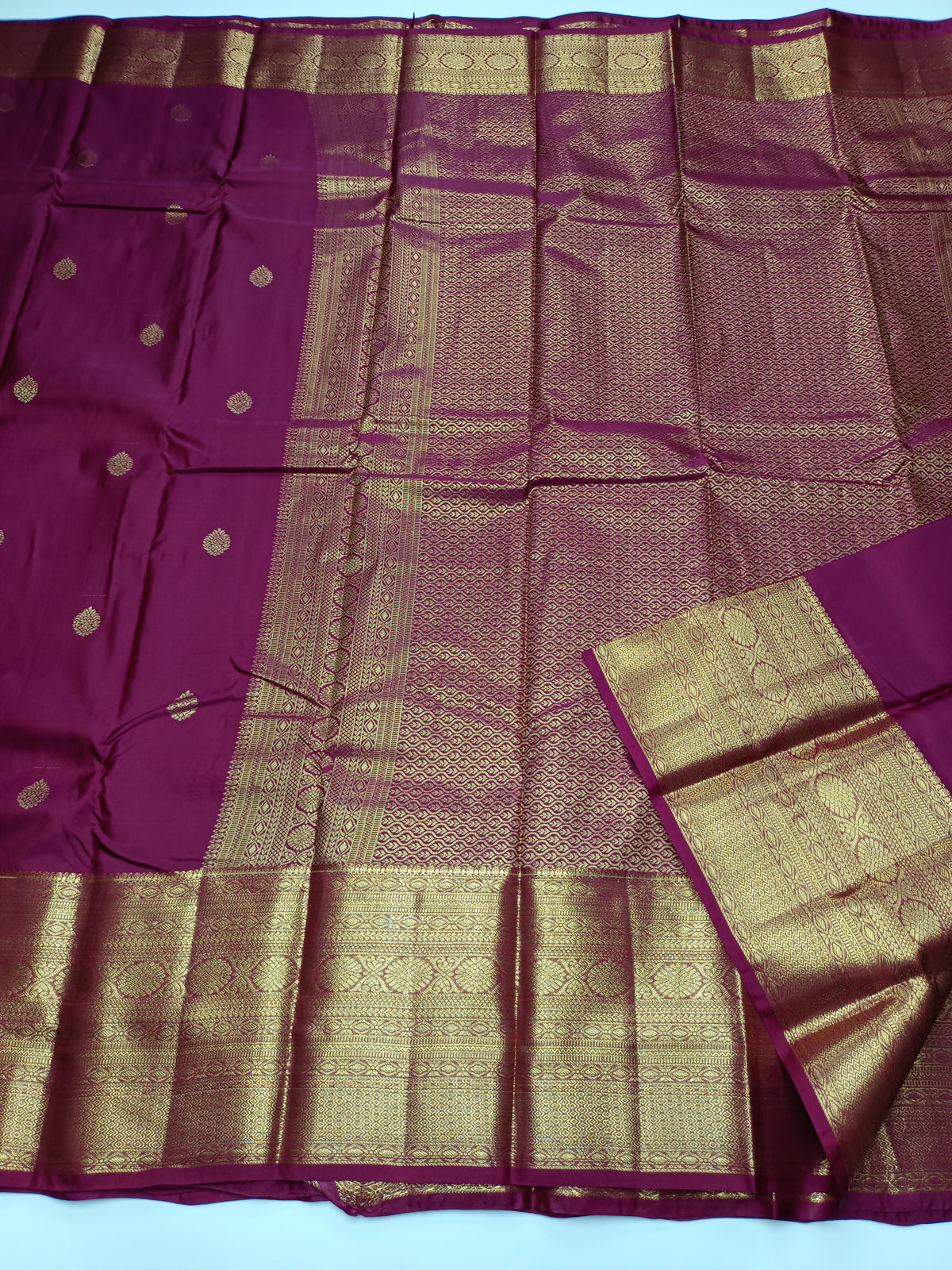 KANCHIPURAM SEMI SILK SAREE