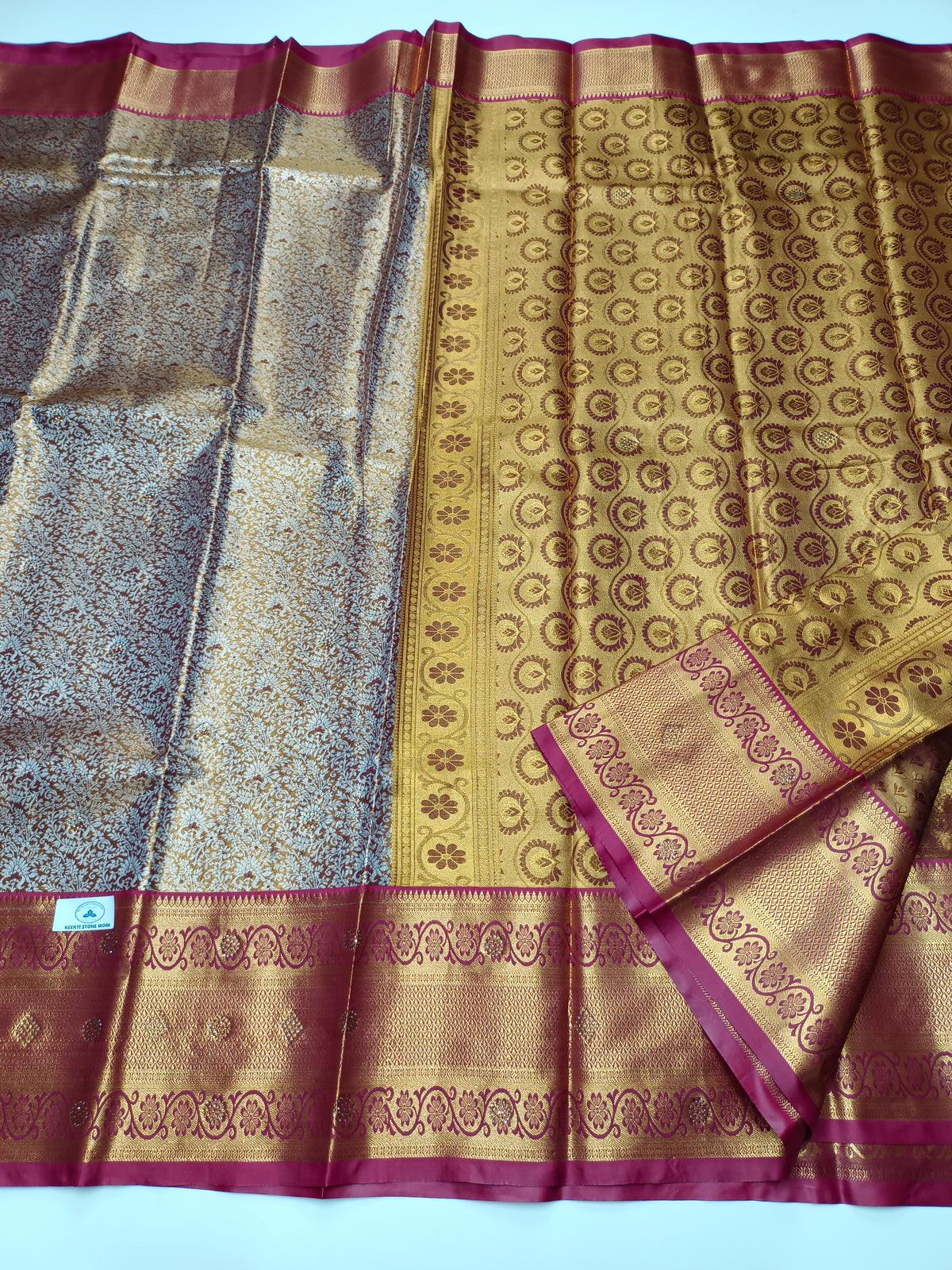 FANCY BROCADE SAREE