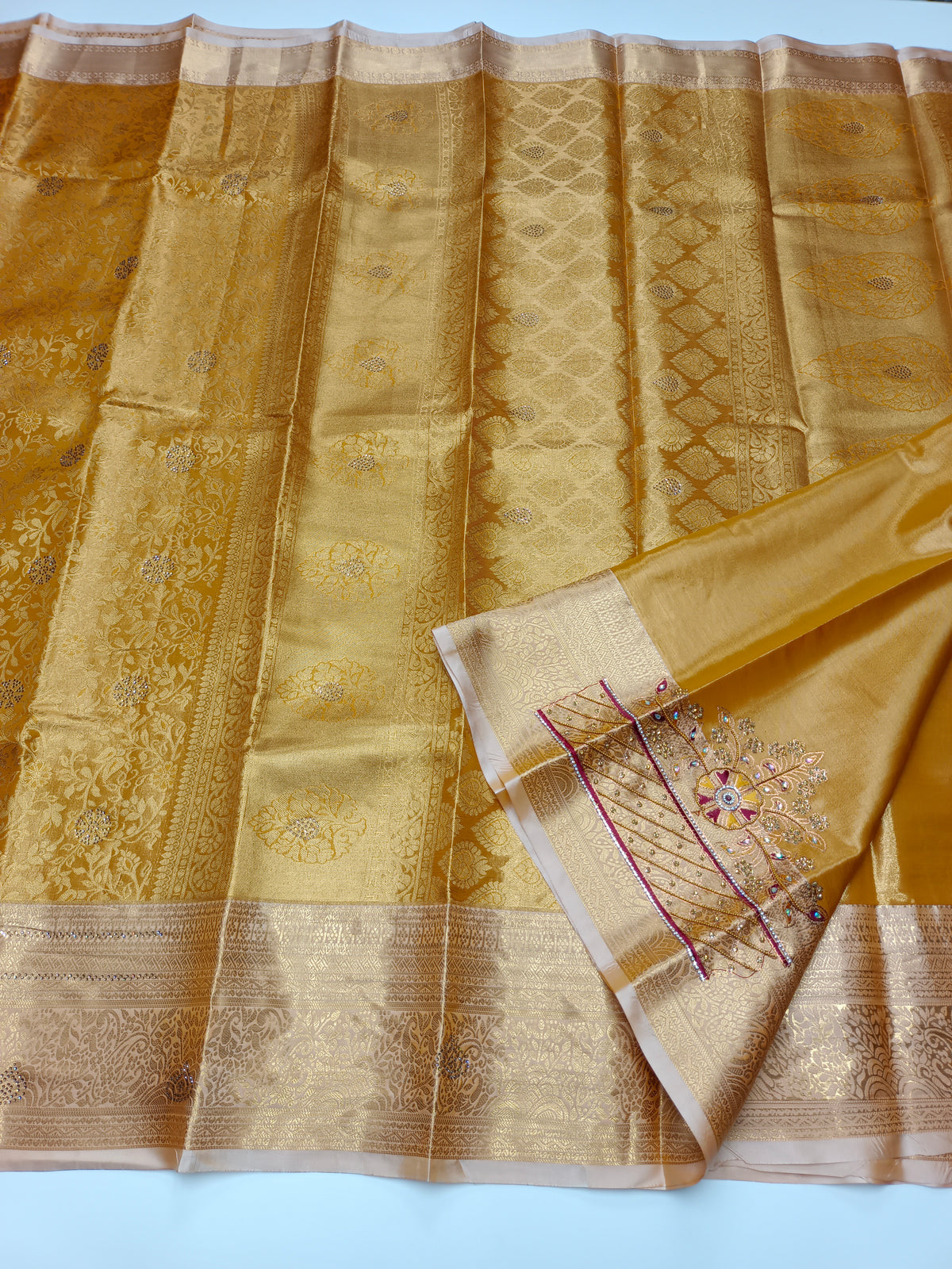 FANCY BROCADE SAREE