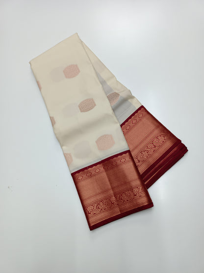 KANCHIPURAM SEMI SILK SAREE