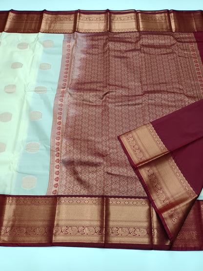 KANCHIPURAM SEMI SILK SAREE