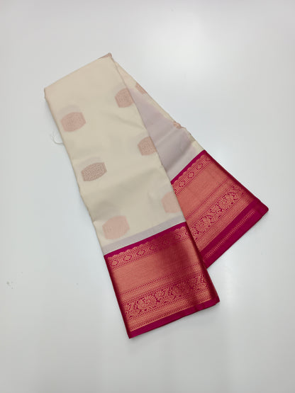 KANCHIPURAM SEMI SILK SAREE