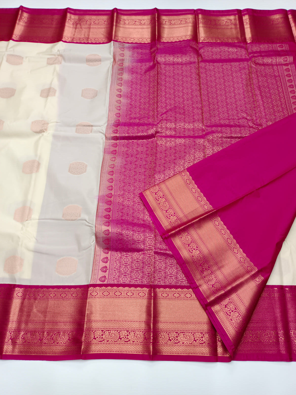KANCHIPURAM SEMI SILK SAREE