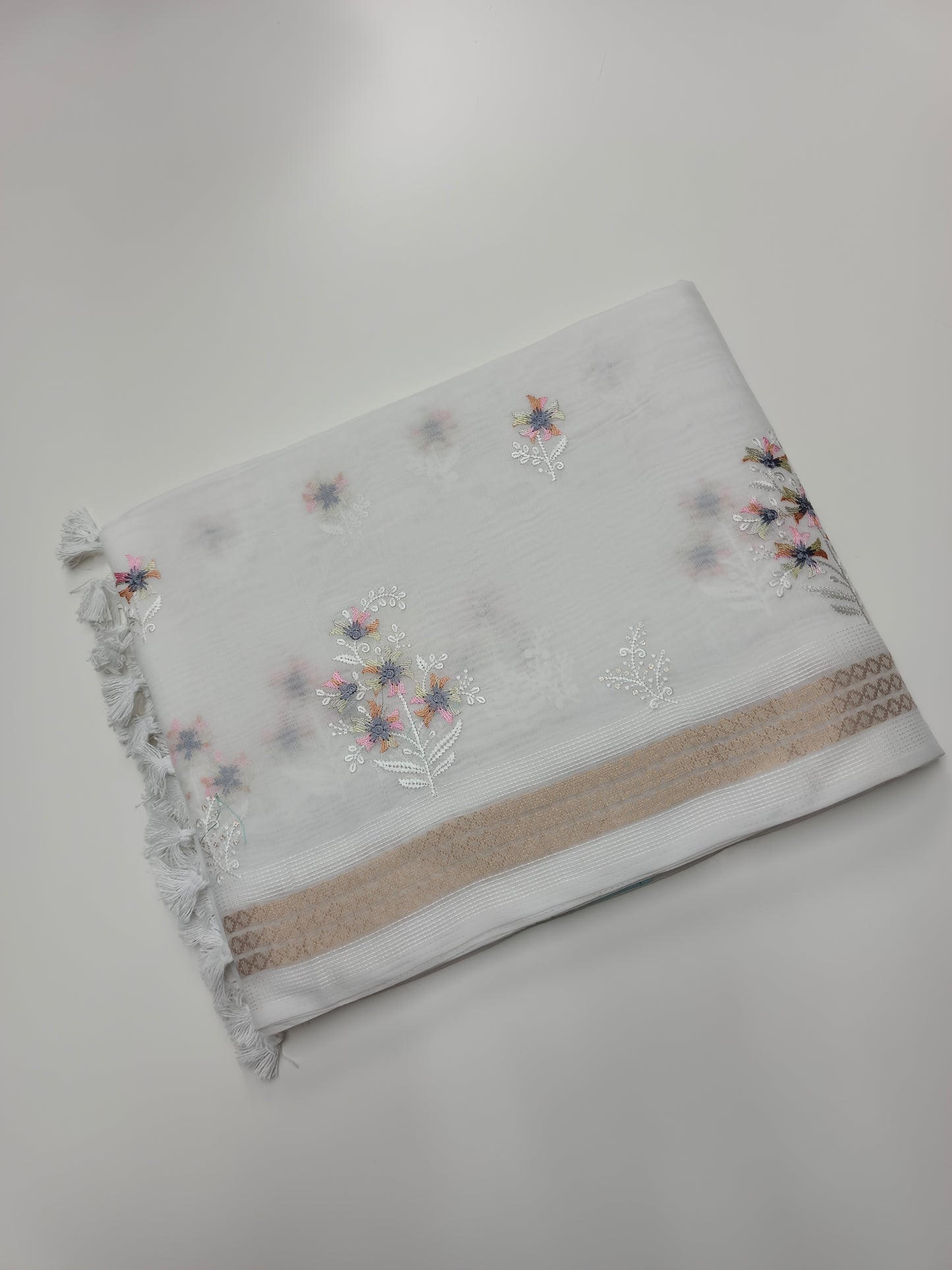 FANCY GADWAL COTTON SAREE