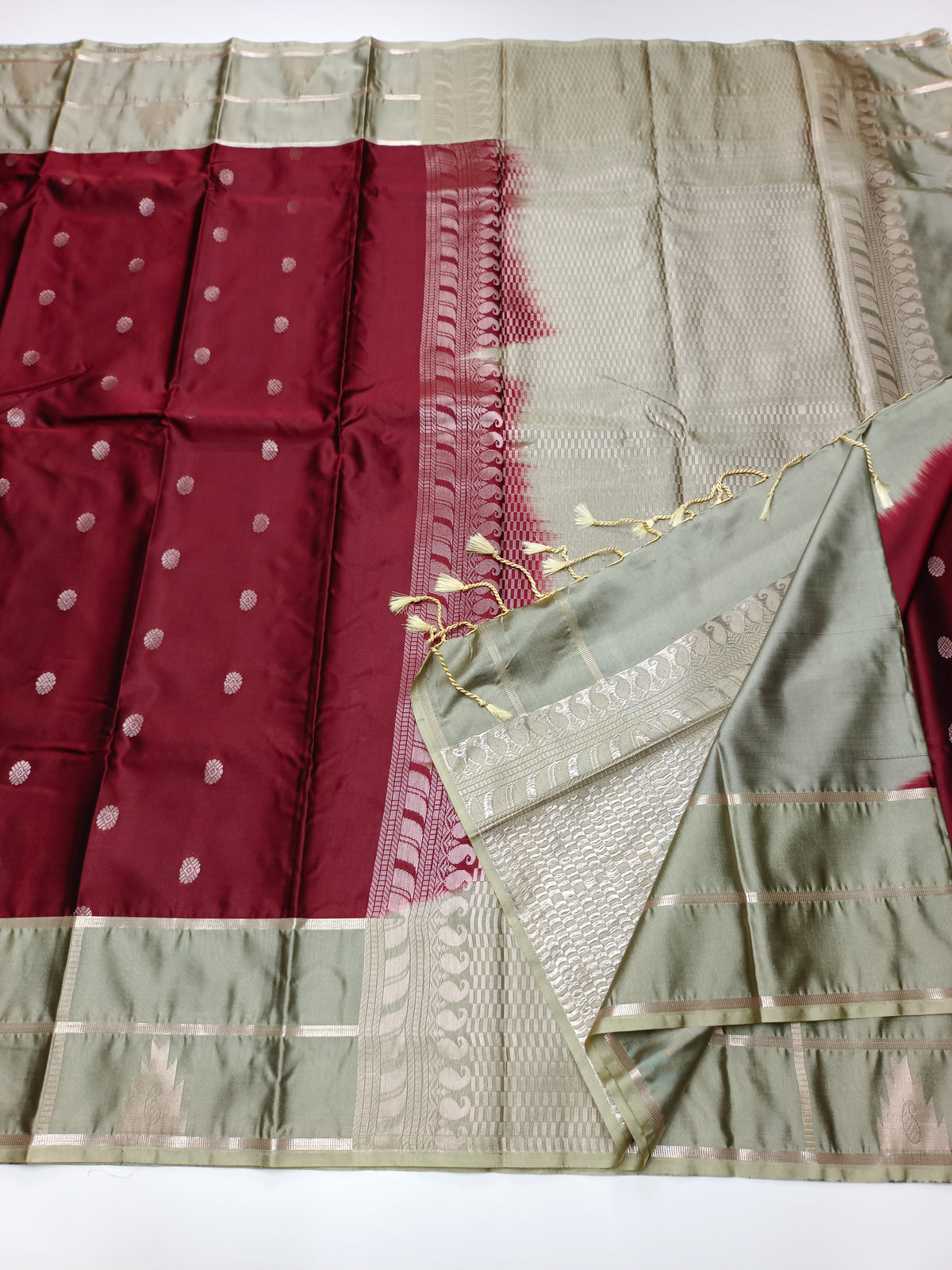 KANCHIPURAM SEMI SILK SAREE