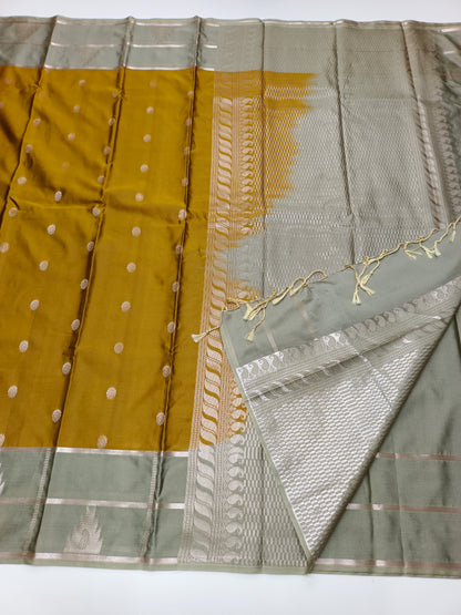 KANCHIPURAM SEMI SILK SAREE