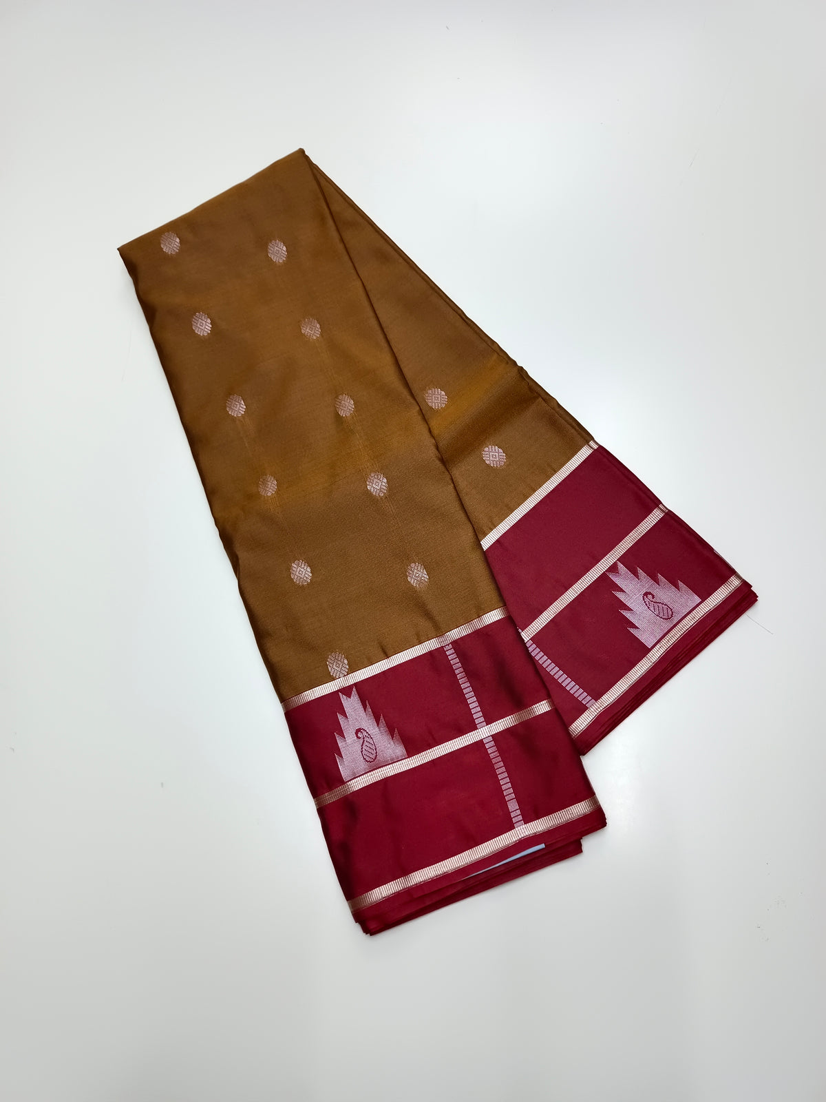 KANCHIPURAM SEMI SILK SAREE