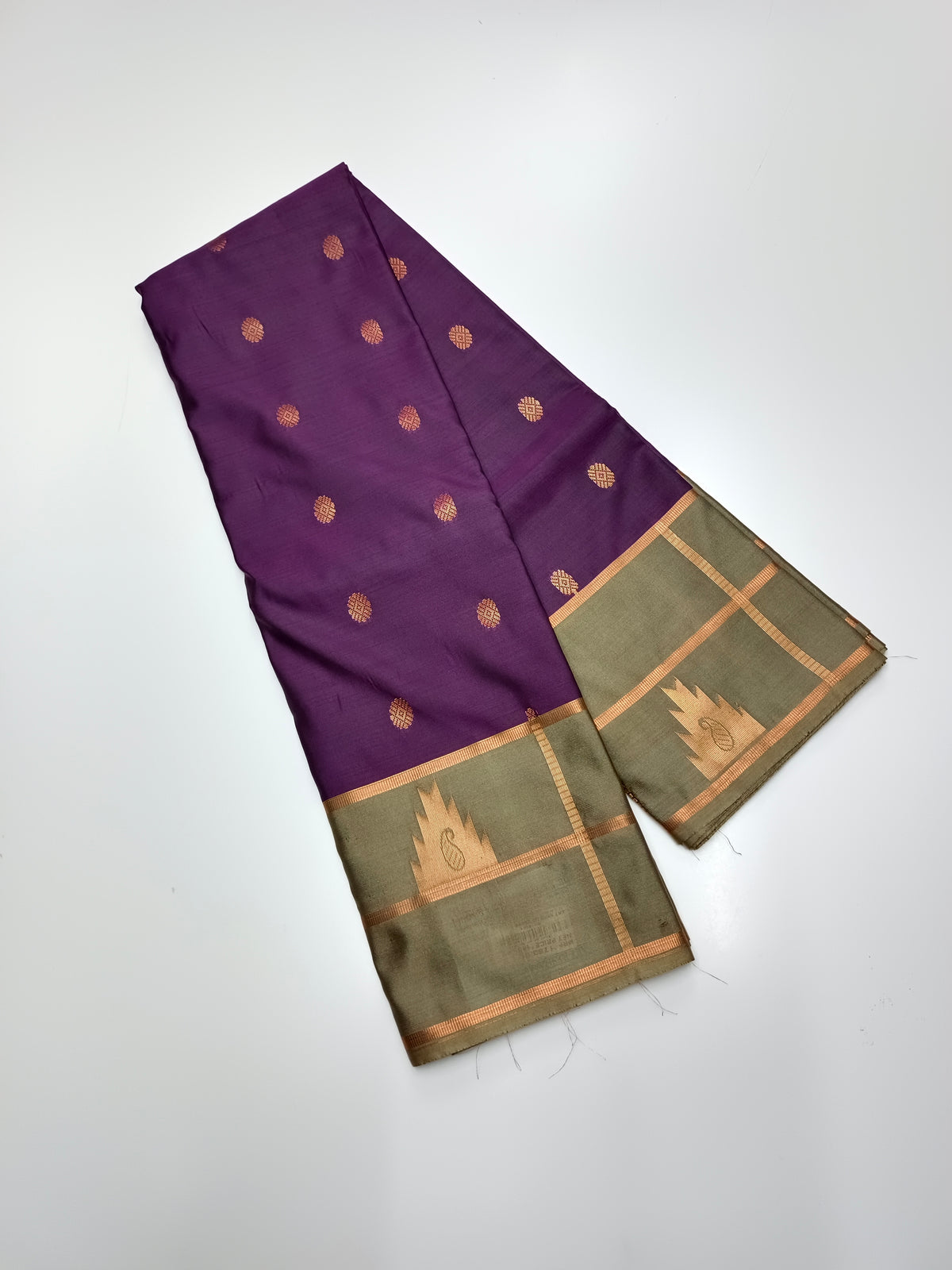 KANCHIPURAM SEMI SILK SAREE