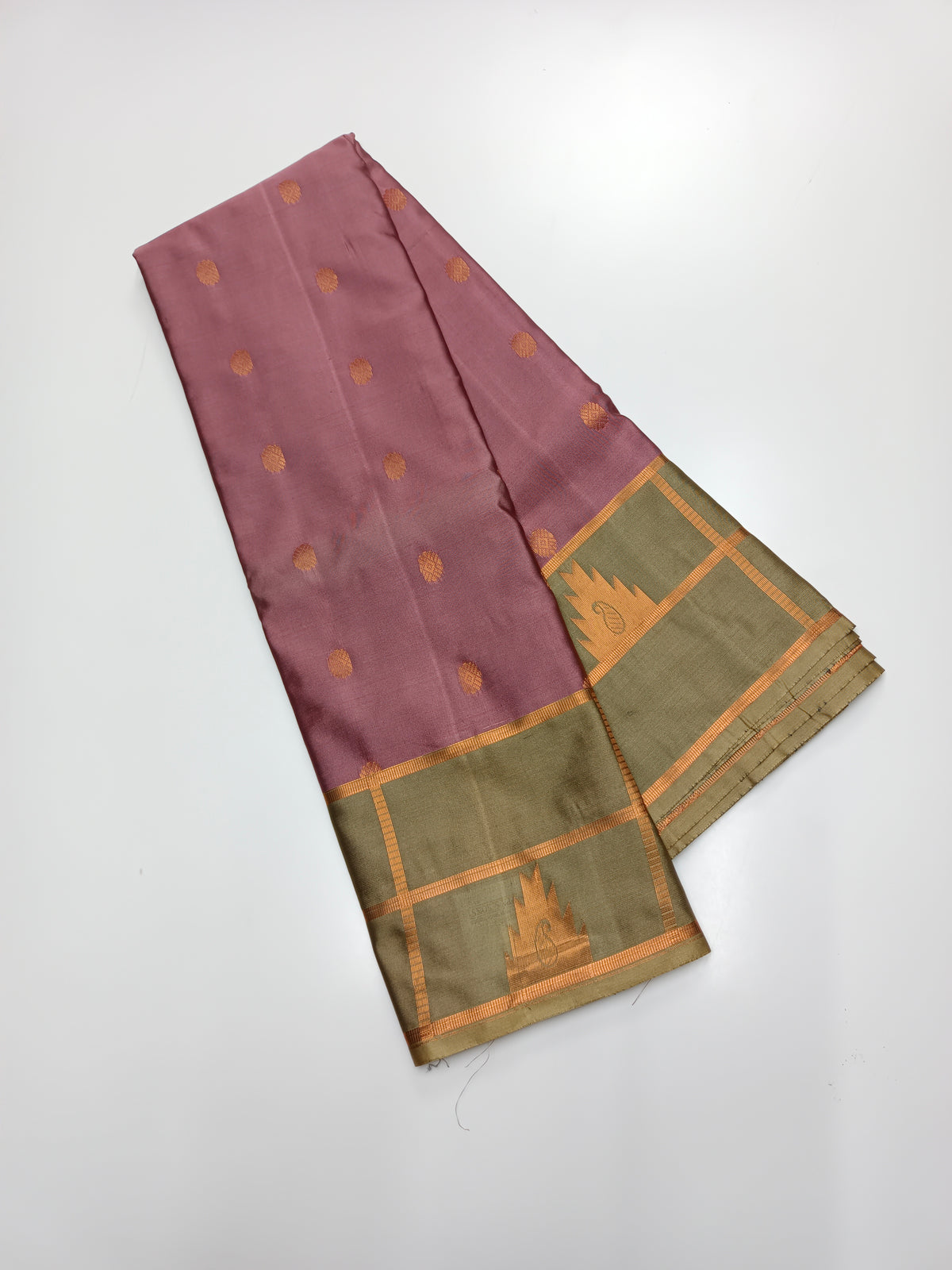 KANCHIPURAM SEMI SILK SAREE