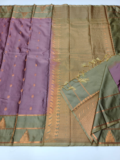 KANCHIPURAM SEMI SILK SAREE