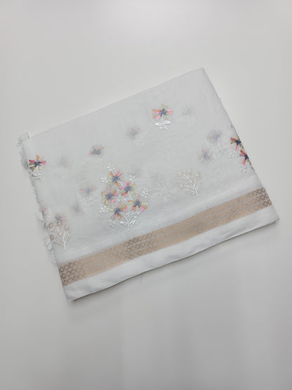 FANCY GADWAL COTTON SAREE