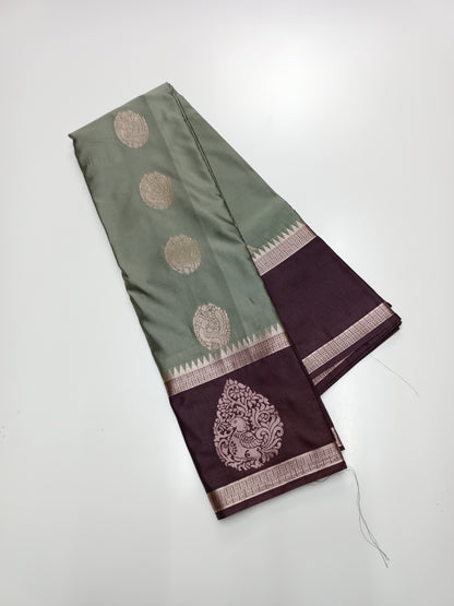 KANCHIPURAM SEMI SILK SAREE