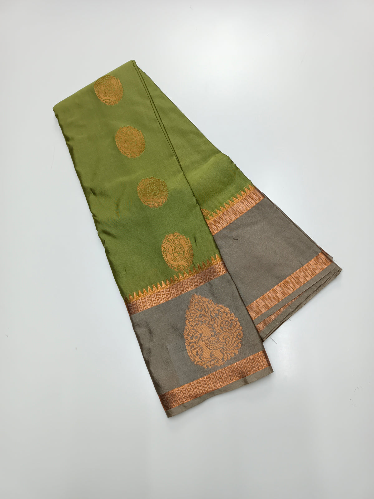 KANCHIPURAM SEMI SILK SAREE